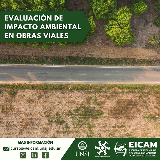 Curso de Posgrado: Evaluación de Impacto Ambiental en Obras Viales