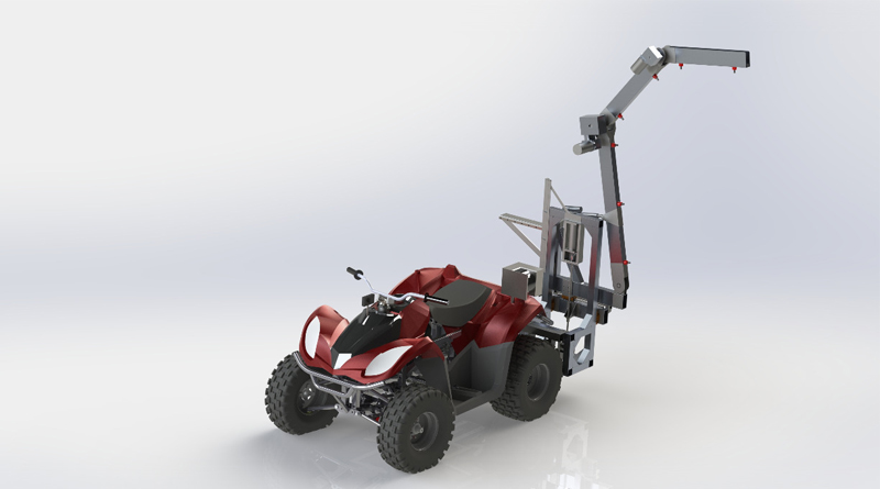 La Facultad de Ingeniería obtuvo una nueva patente: un robot agrícola de precisión 