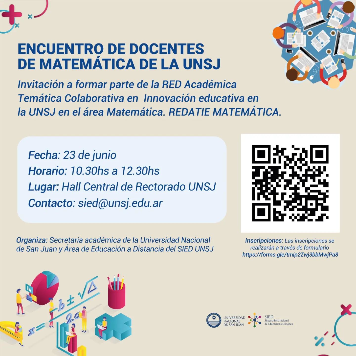 Encuentro de docentes de Matemática de la UNSJ