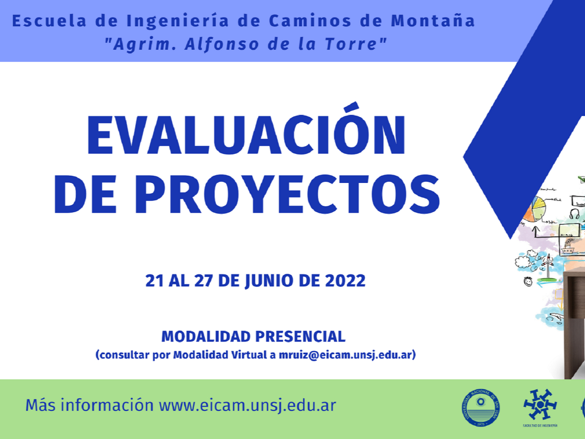 Curso de la EICAM: "Evaluación de Proyectos"
