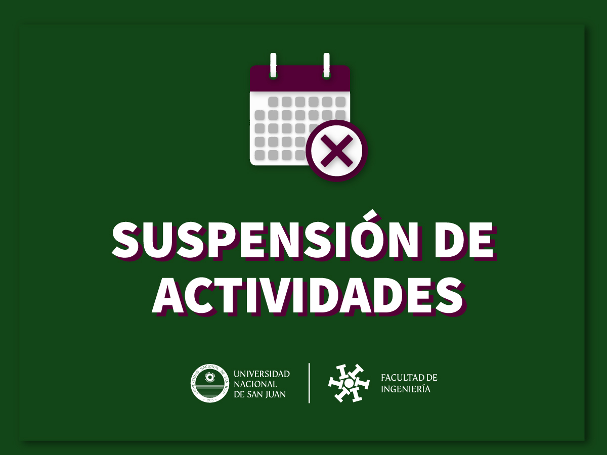 Suspensión de actividades a partir de las 14:00 por alerta climatológico