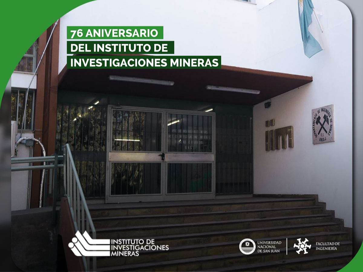 76 Aniversario del Instituto de Investigaciones Mineras
