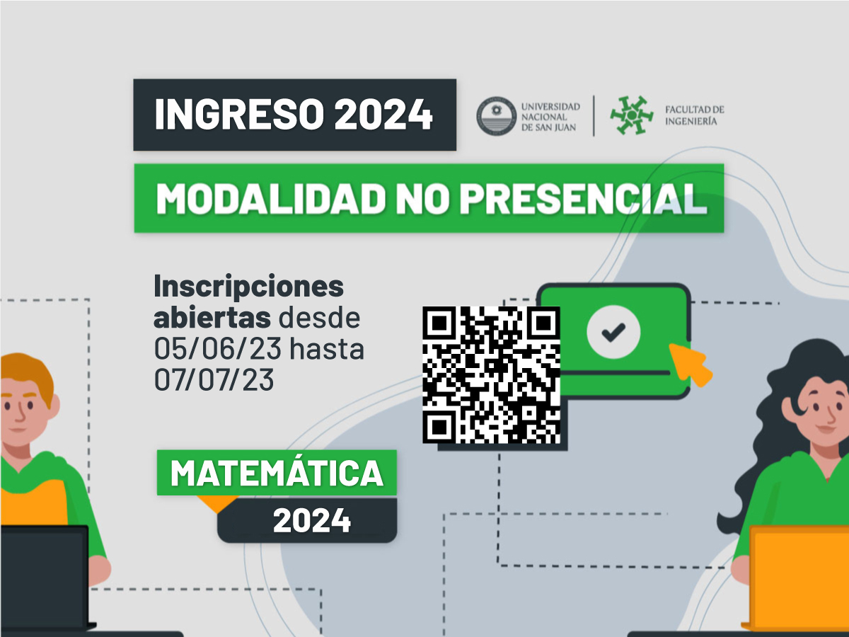 Ingreso 2024: preinscripciones abiertas para el curso de Matemática