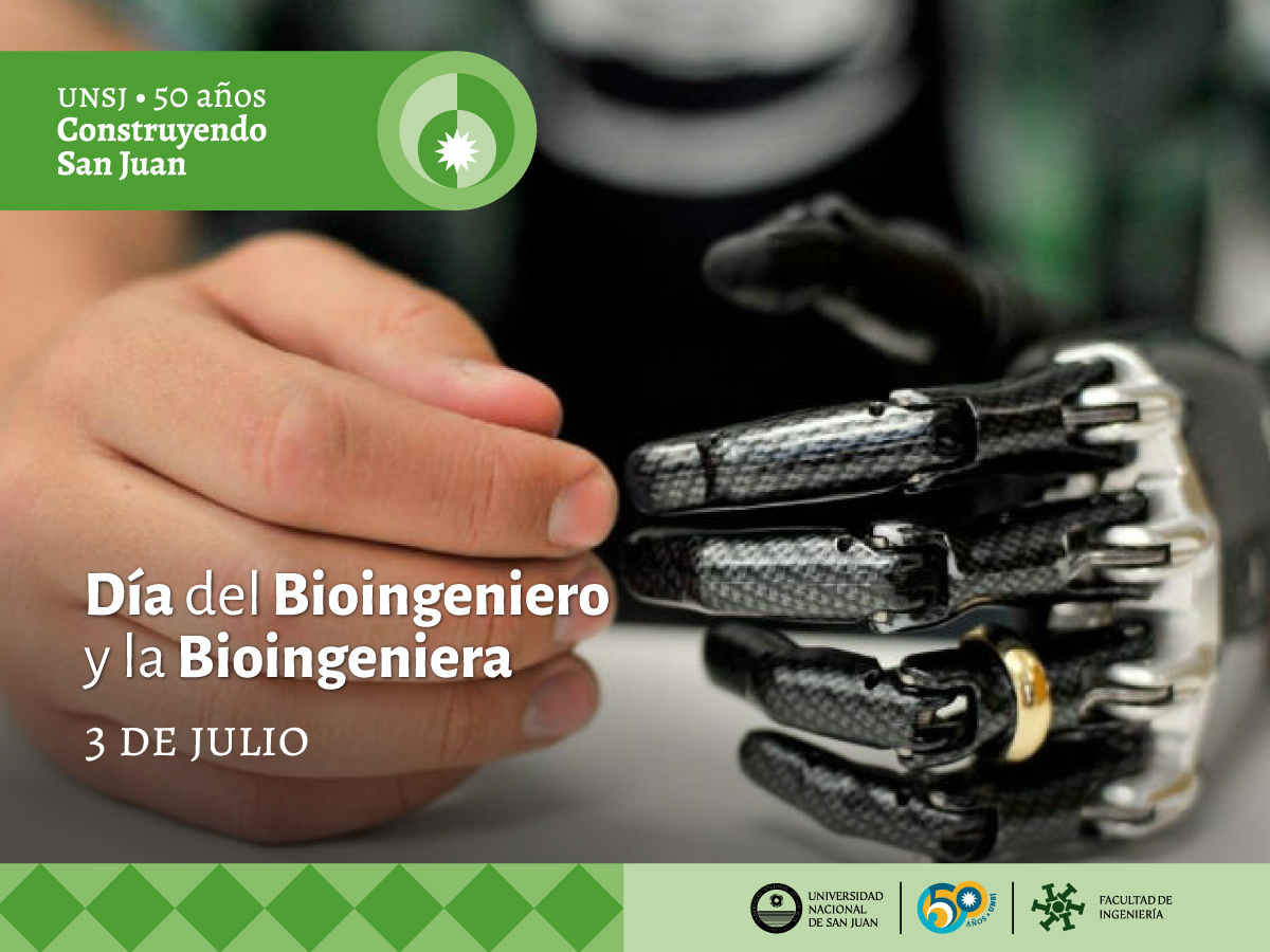3 de julio: Día del Bioingeniero y de la Bioingeniera