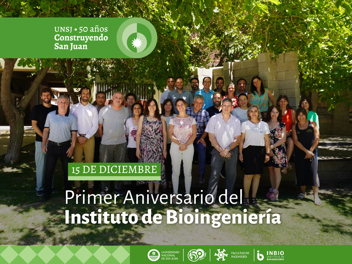 Primer aniversario del Instituto de Bioingeniería 