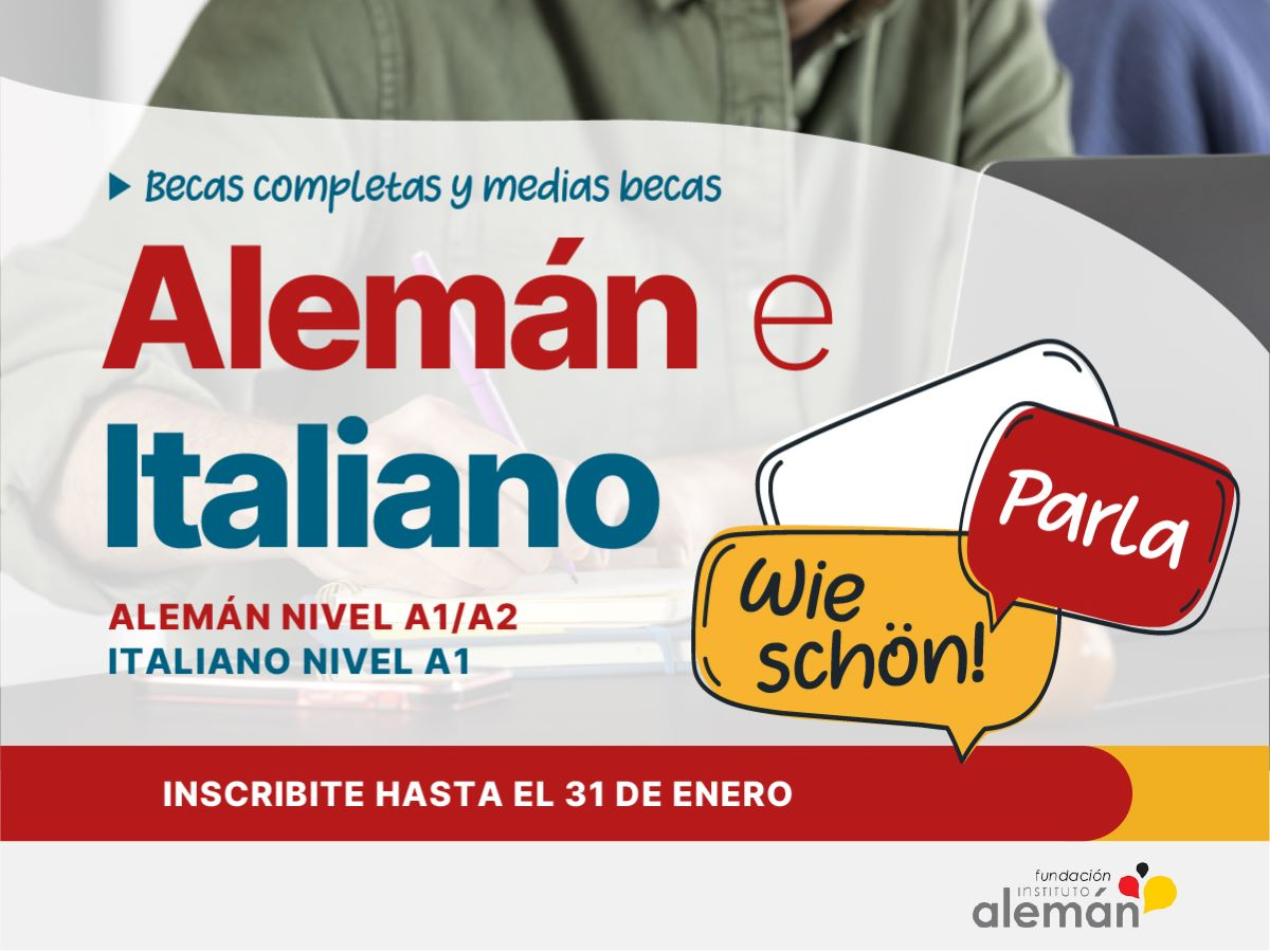 Convocatoria abierta a Becas Idiomas de la Fundación Instituto Alemán-Goethe Zentrum San Juan