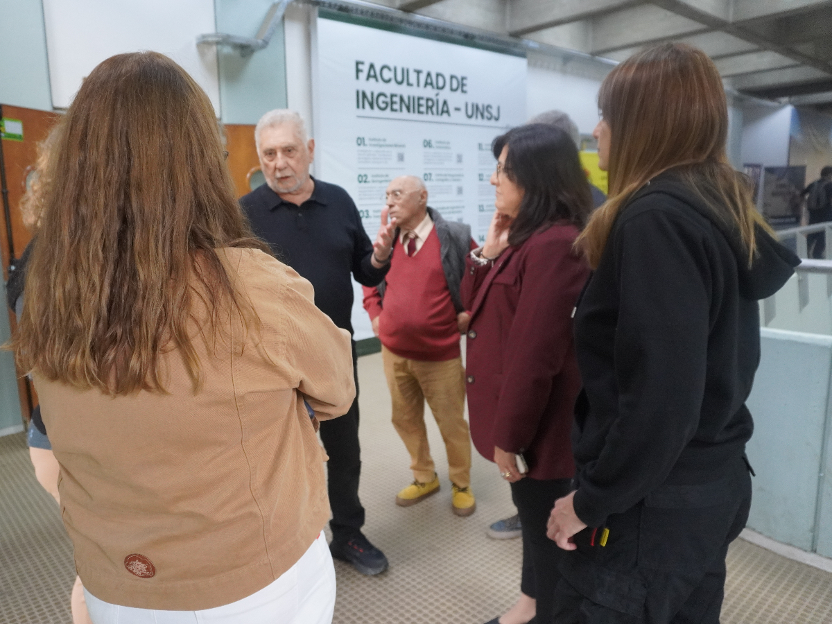 La Facultad de Ingeniería recibió la visita de Pares Evaluadores de CONEAU por la Evaluación Institucional de la UNSJ