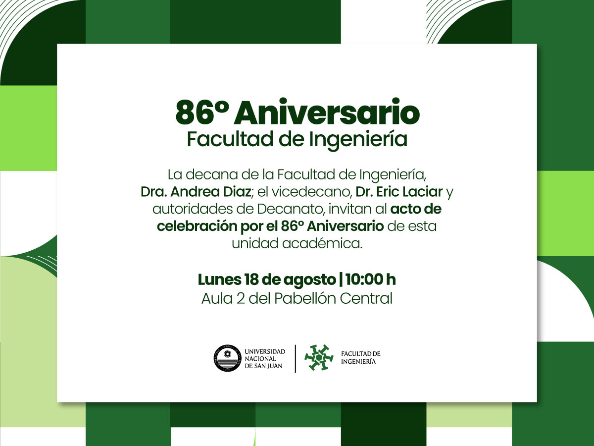 La Facultad de Ingeniería celebra 86 años de historia con un acto y un workshop