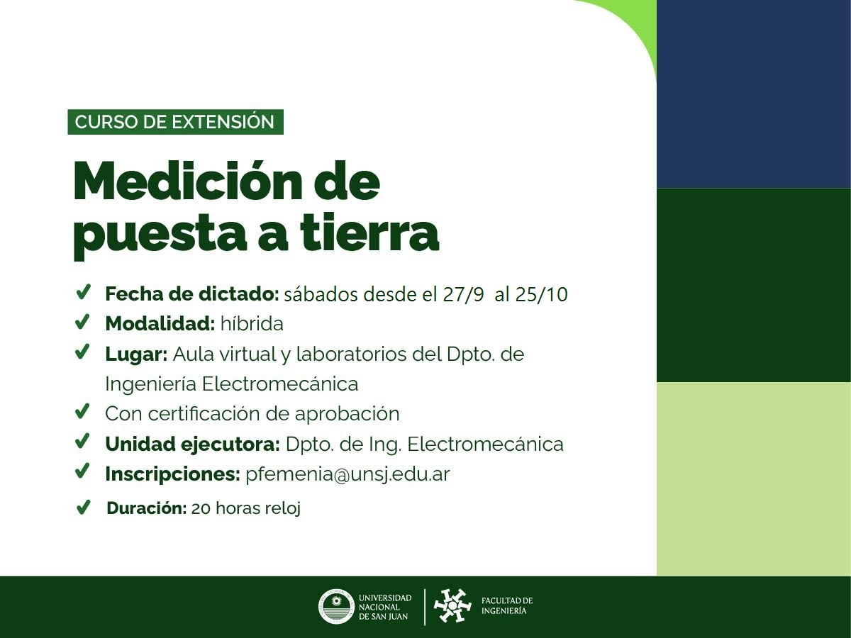 Curso- Taller: Medición de puesta a tierra