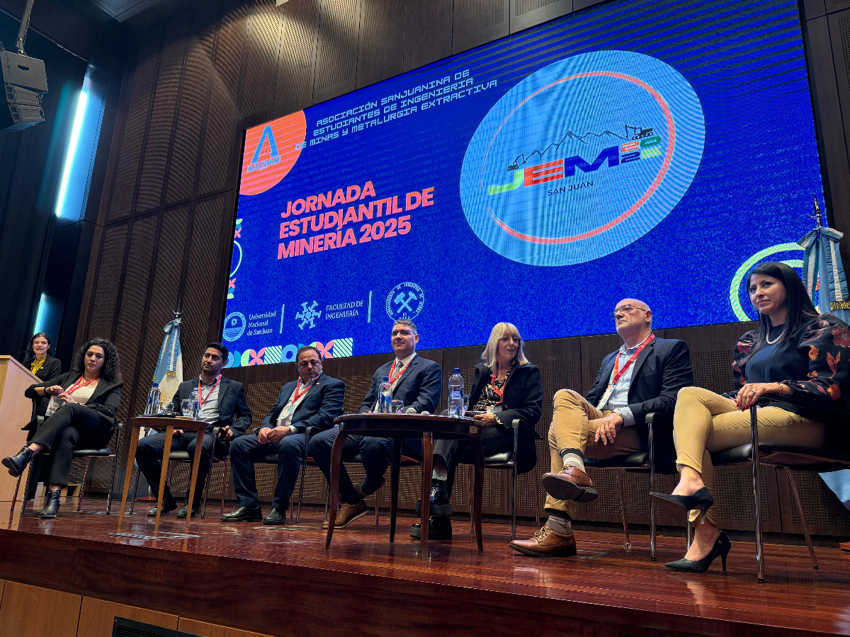 Comenzó la Primera Jornada Estudiantil de Minería - San Juan