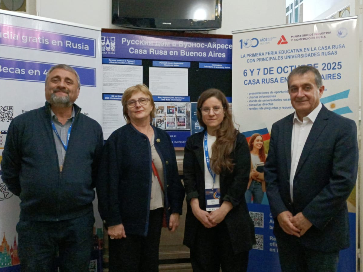 Destacada participación en la Feria Educativa de Universidades Rusas en Buenos Aires