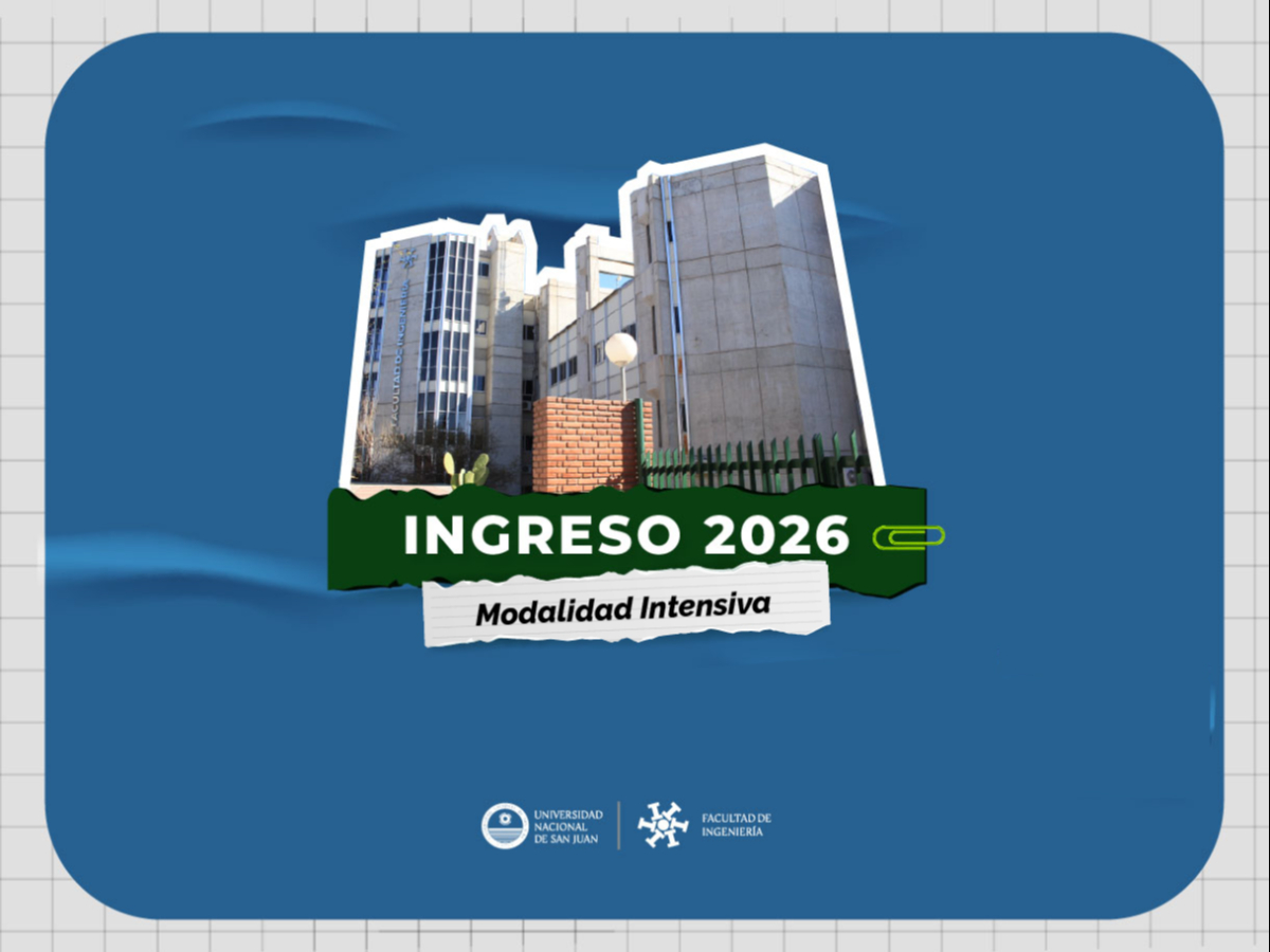 Curso de Ingreso 2026 - Modalidad Intensiva: Inscripciones abiertas
