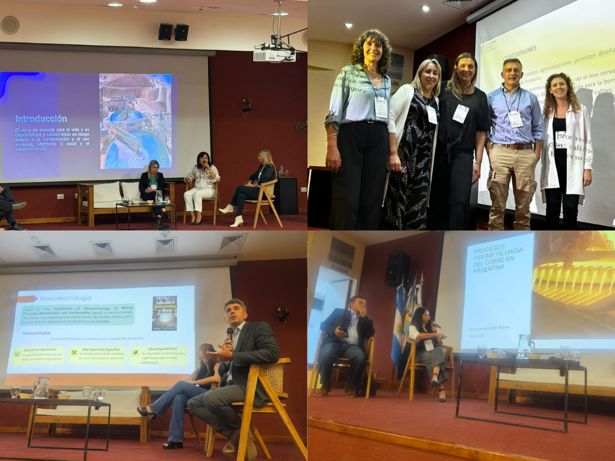 La Decana e investigadores representaron a la FI en las Jornadas de Innovación Tecnológica Aplicada a la Minería en Mendoza