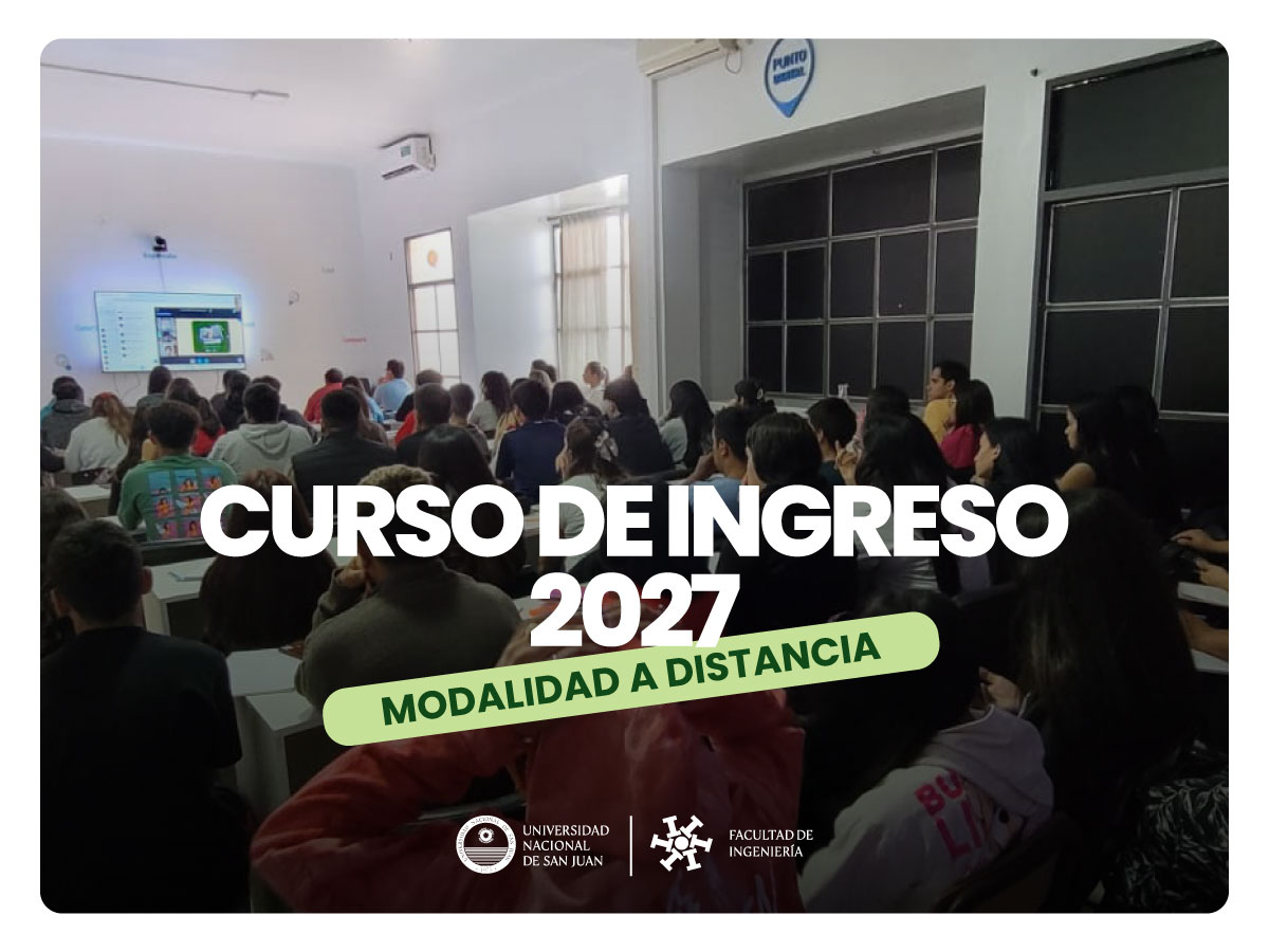 Ingreso 2027 - Modalidad A Distancia: preinscripciones abiertas