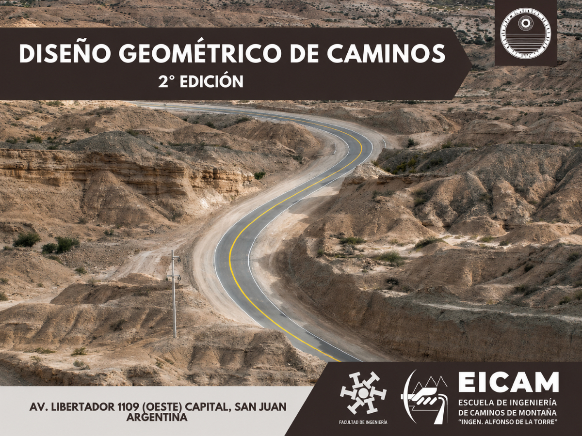 La EICAM abre las inscripciones para la segunda edición del curso de posgrado "Diseño Geométrico de Caminos".