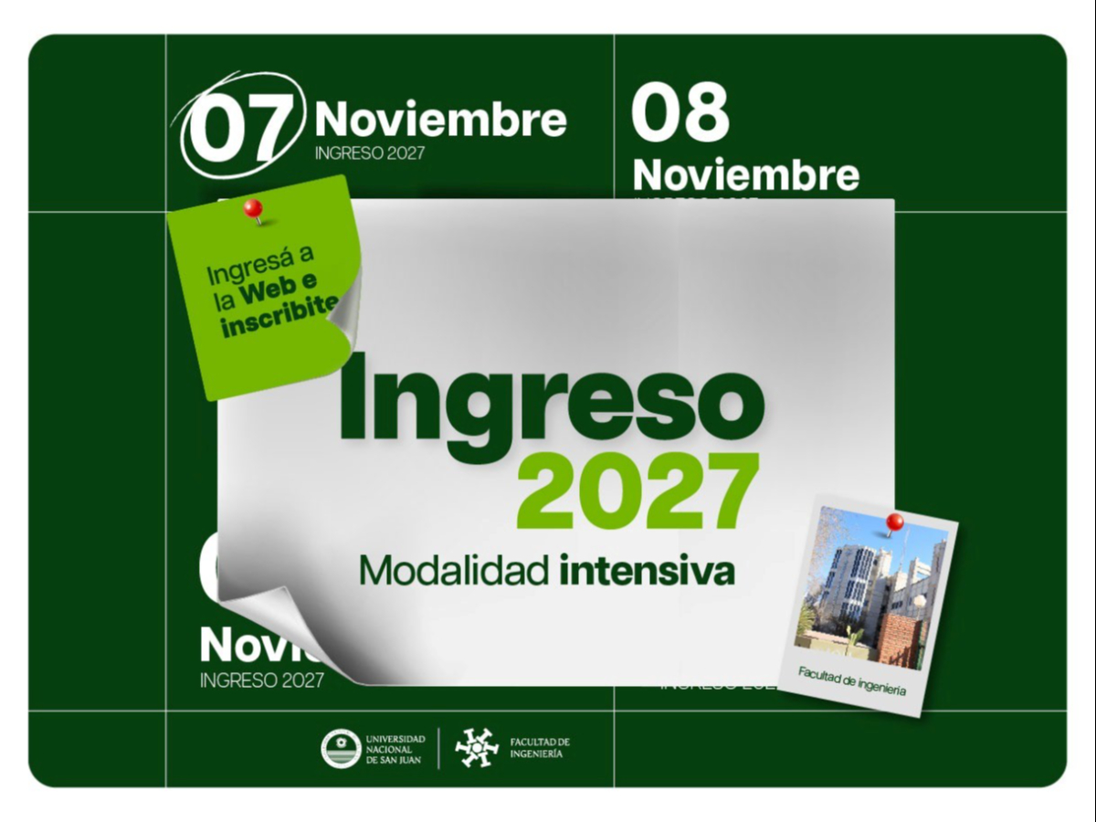 Curso de Ingreso 2027 - Modalidad Intensiva