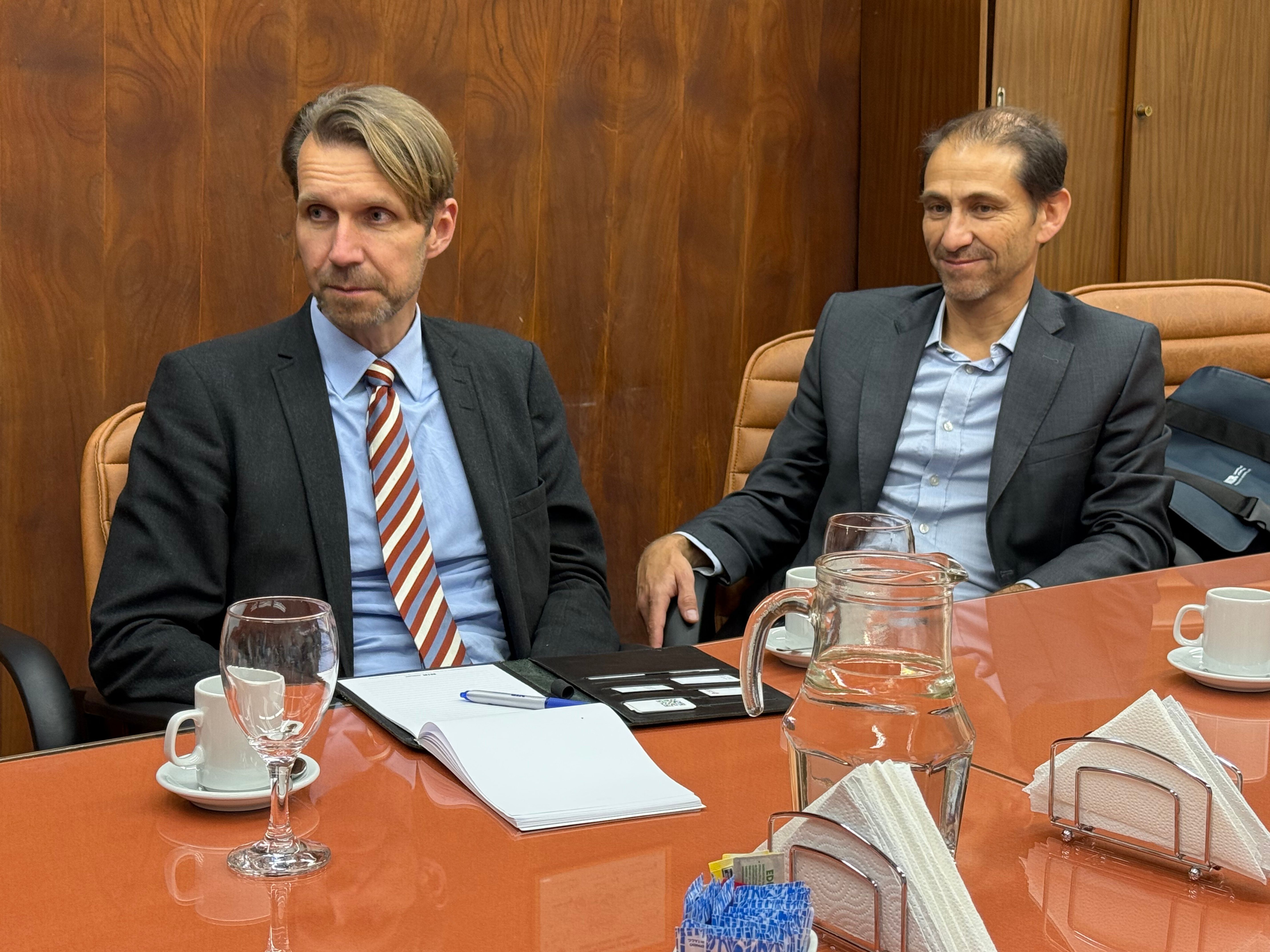 La Facultad de Ingeniería se reunió con representantes del International Council of Swedish Industry (NIR)