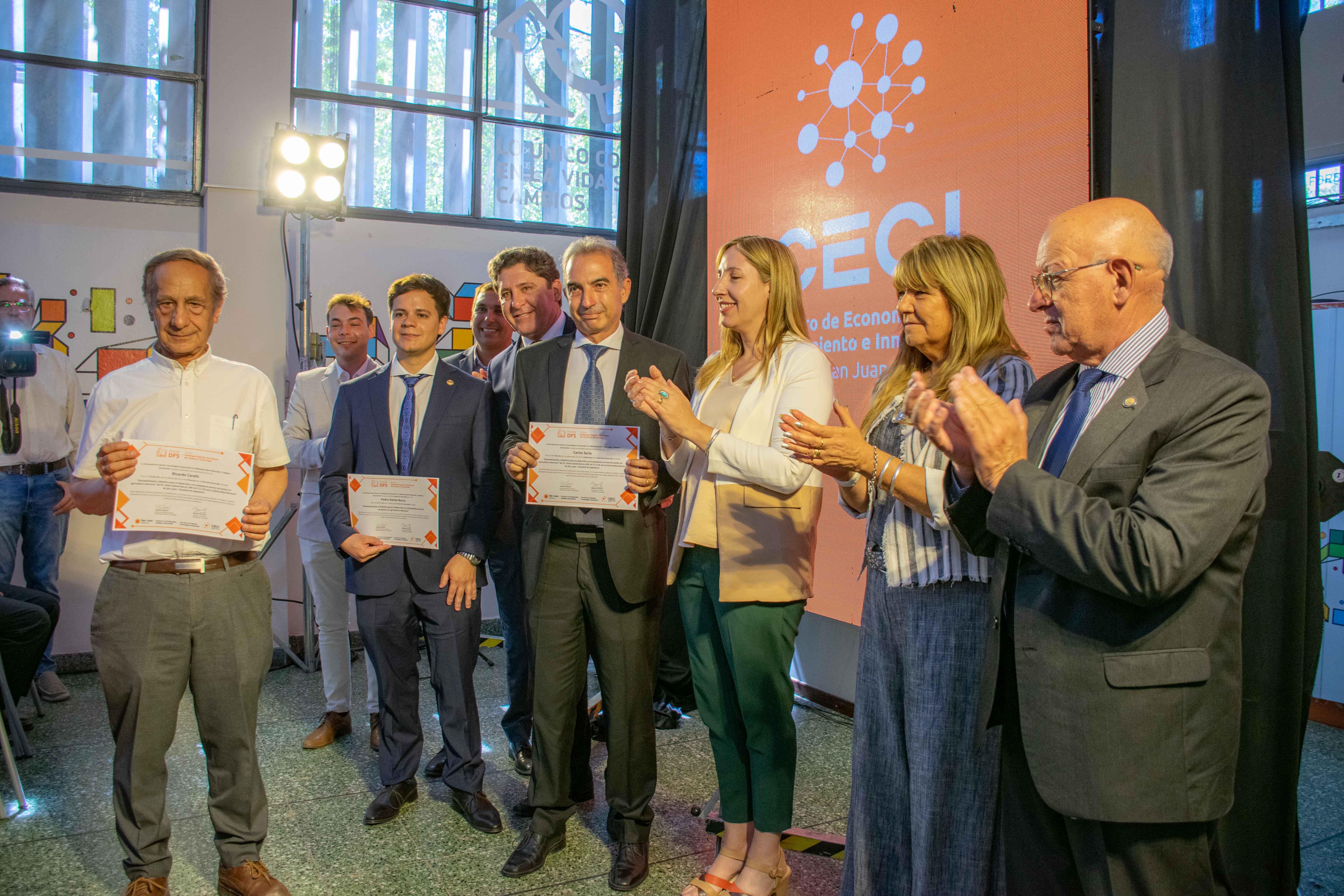 Entregaron los premios Domingo Faustino Sarmiento a la investigación científica