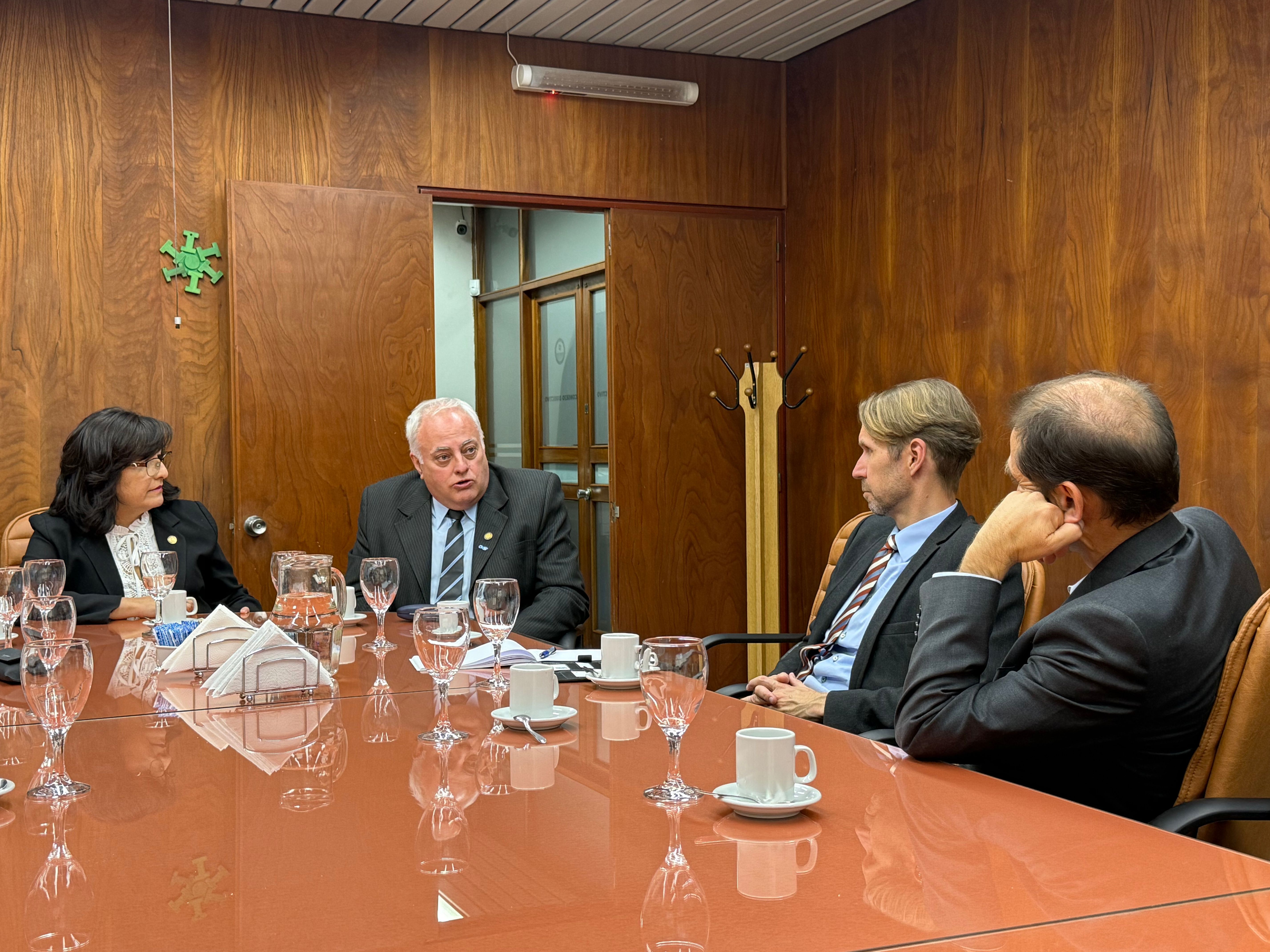 La Facultad de Ingeniería se reunió con representantes del International Council of Swedish Industry (NIR)