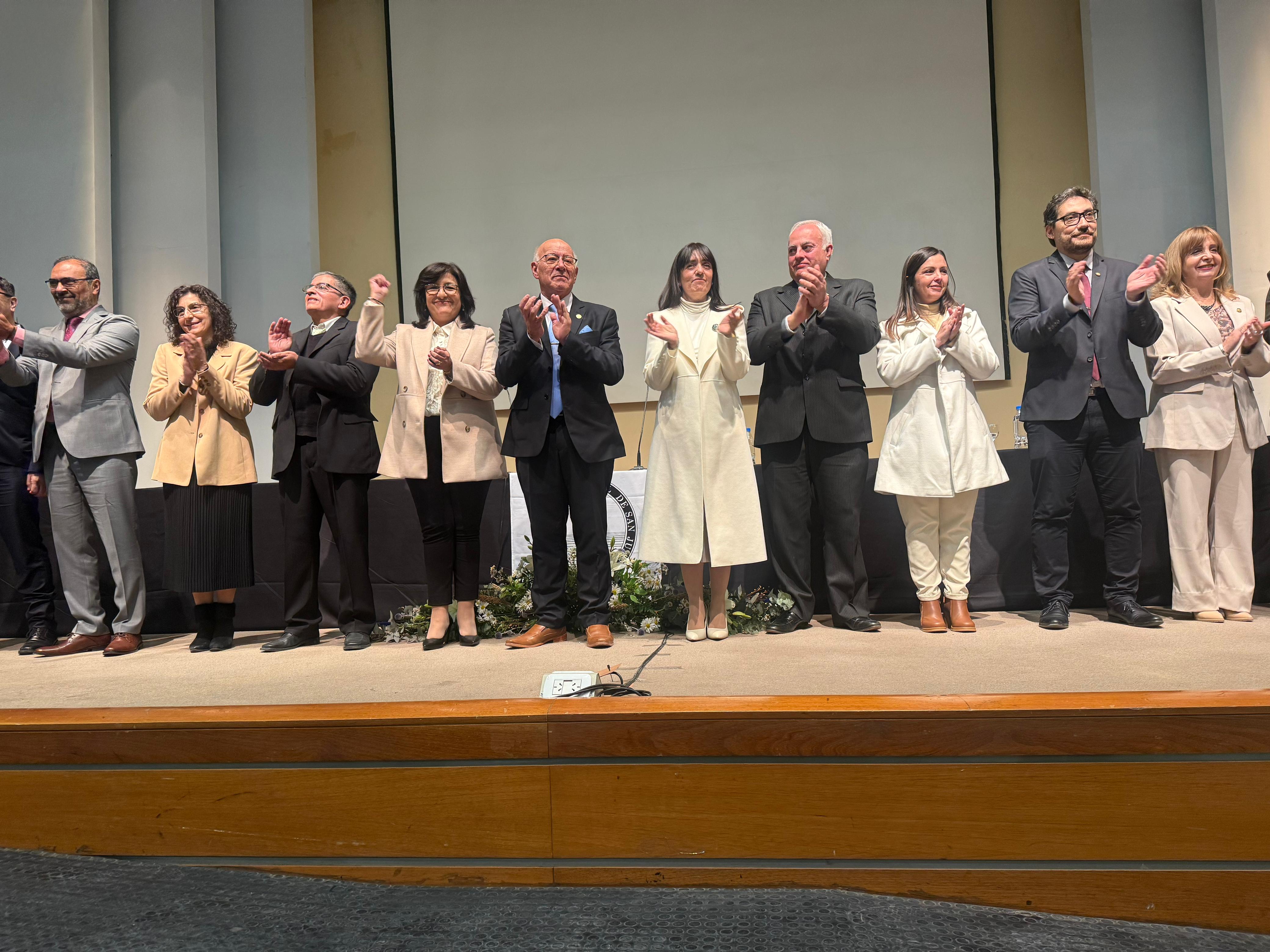 Asumieron las autoridades de la UNSJ