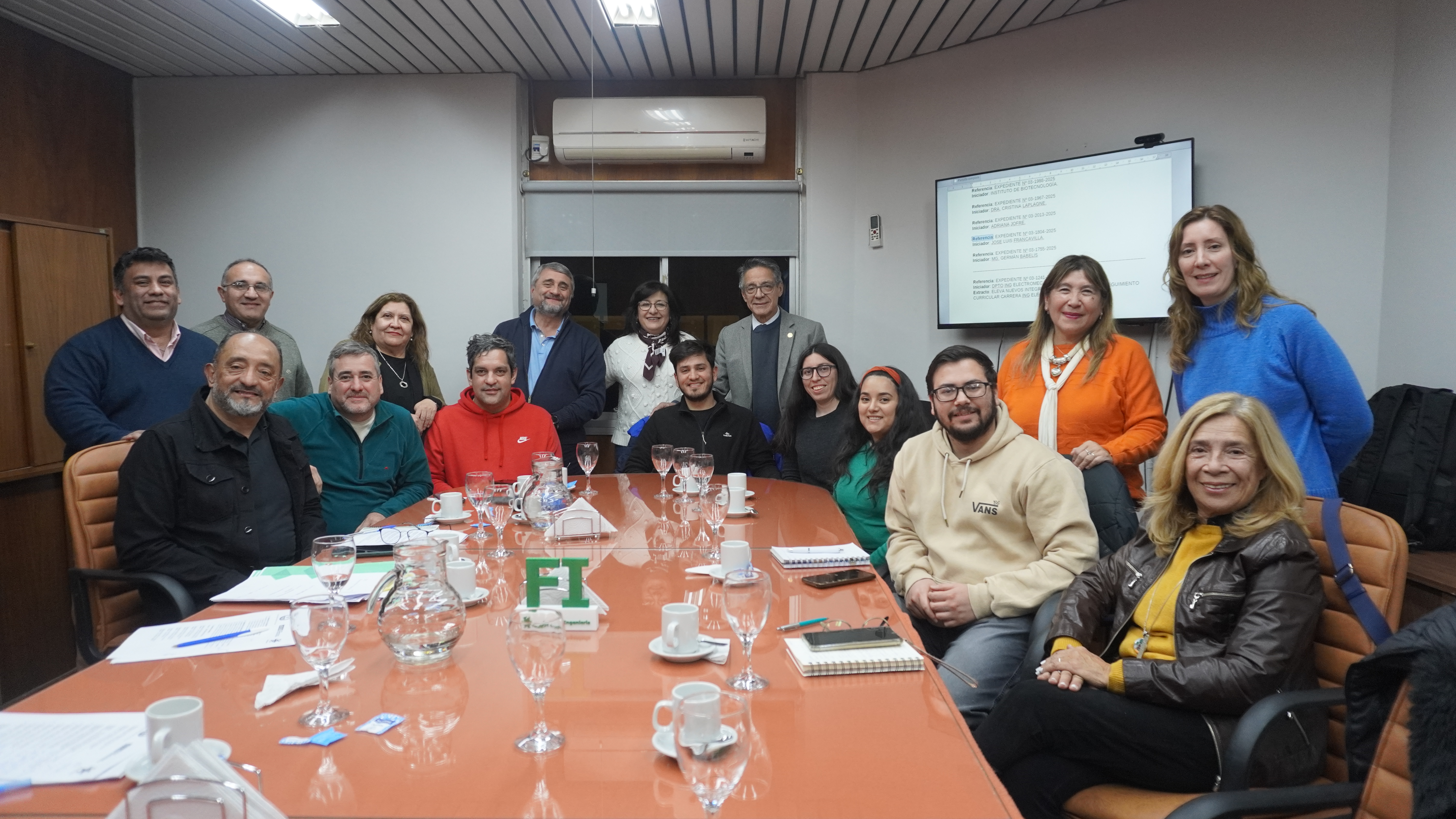 Se aprobó una nueva tecnicatura en la última sesión de Mario Fernández como decano de la FI