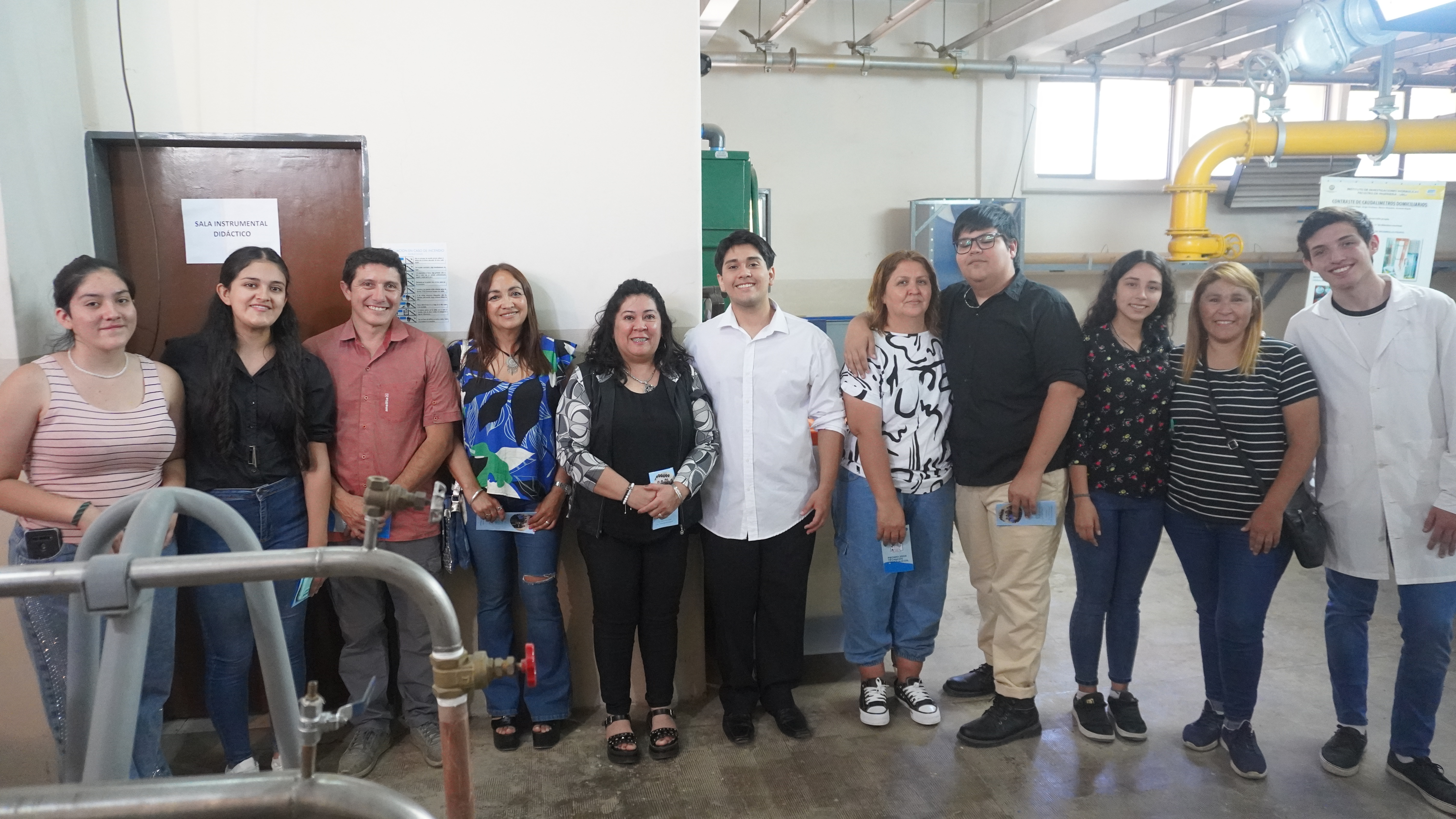 Estudiantes de la Escuela Técnica "Obrero Argentino" finalizaron sus Prácticas Profesionalizantes en el IDIH de la FI