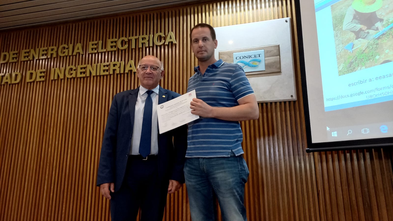 Presentación de proyectos de empresas de servicios de la Diplomatura y Curso en Riego y Fertilización