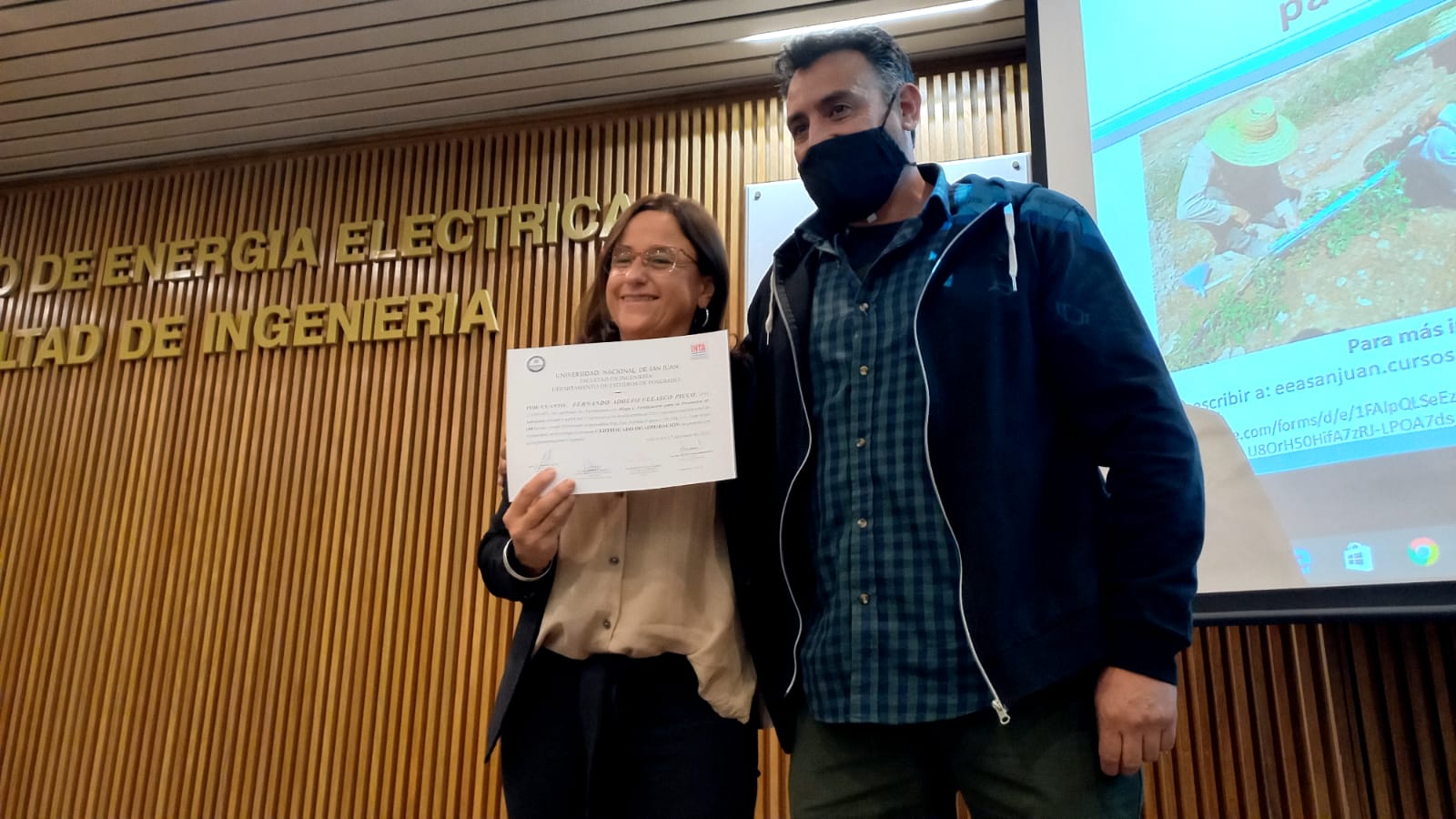 Presentación de proyectos de empresas de servicios de la Diplomatura y Curso en Riego y Fertilización