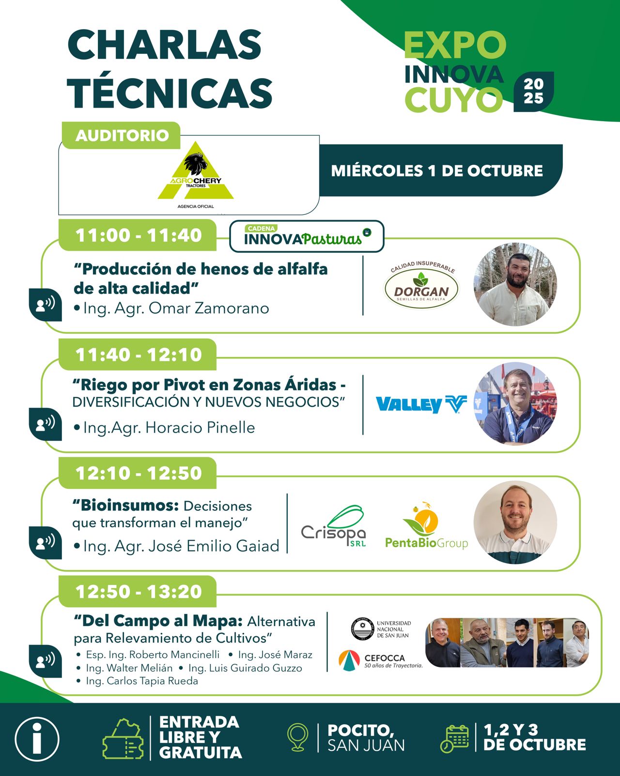 Institutos de la Facultad participarán en la EXPO INNOVA CUYO 2025 