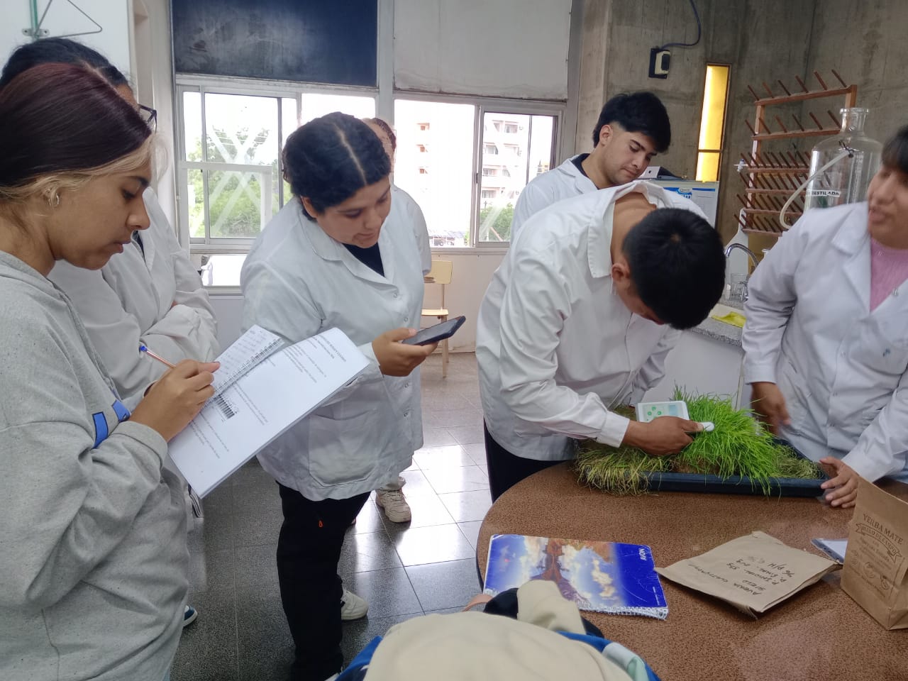 Estudiantes de Valle Fértil realizan prácticas profesionalizantes en la FI