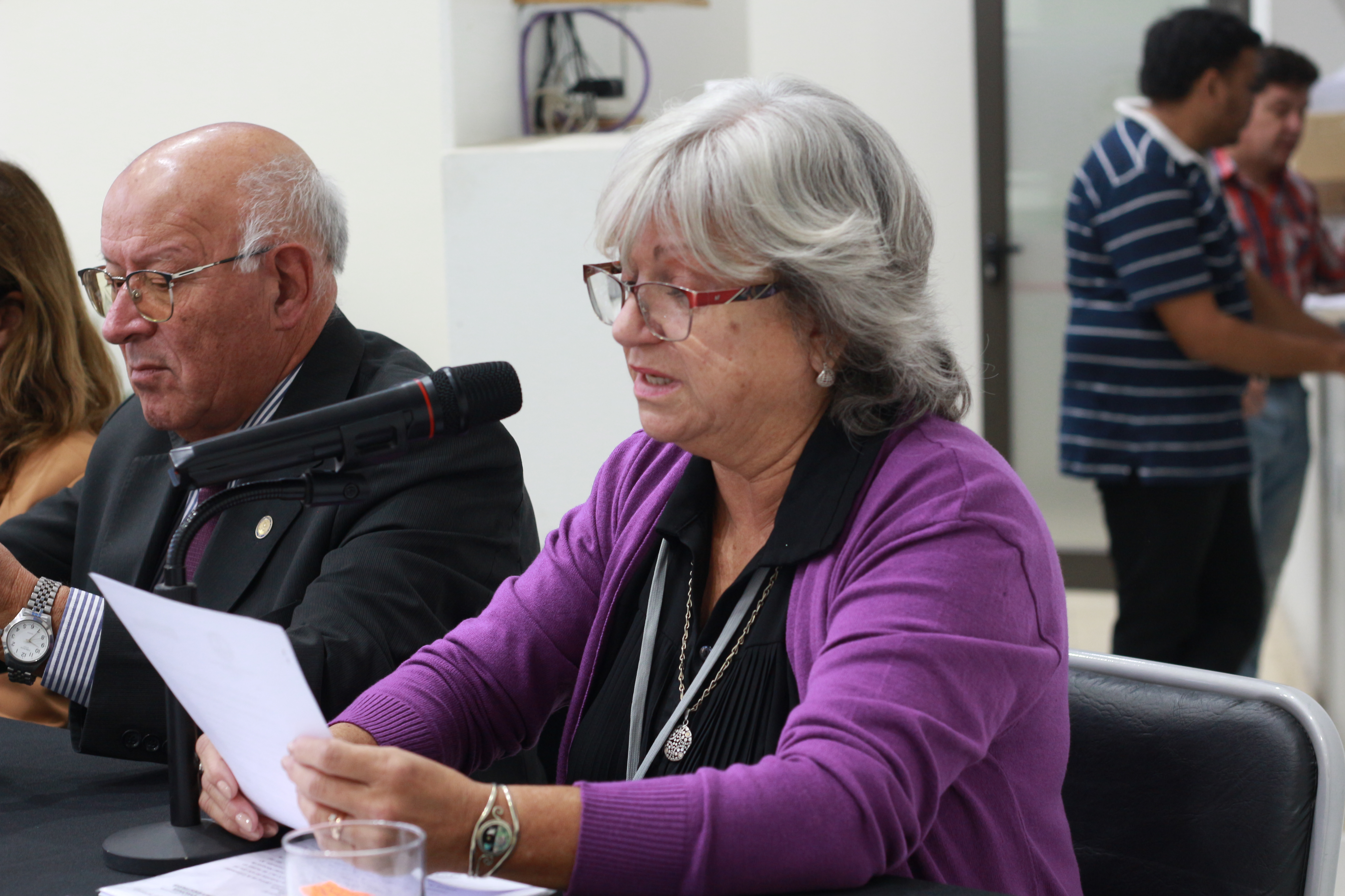 El decano  Fernández presentó la Memoria Anual de la Facultad de Ingeniería ante la Asamblea Universitaria