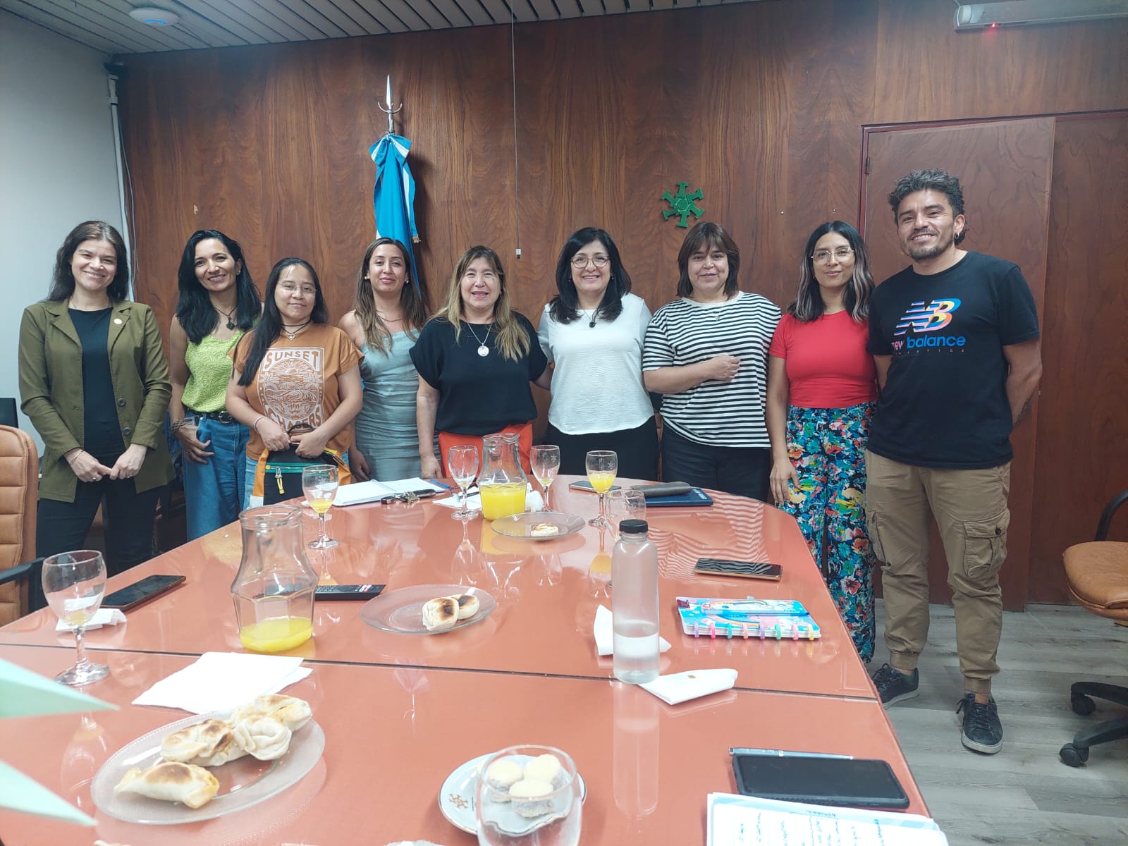 La vicedecana Andrea Diaz se reunió con referentes en temas de género e inclusión 