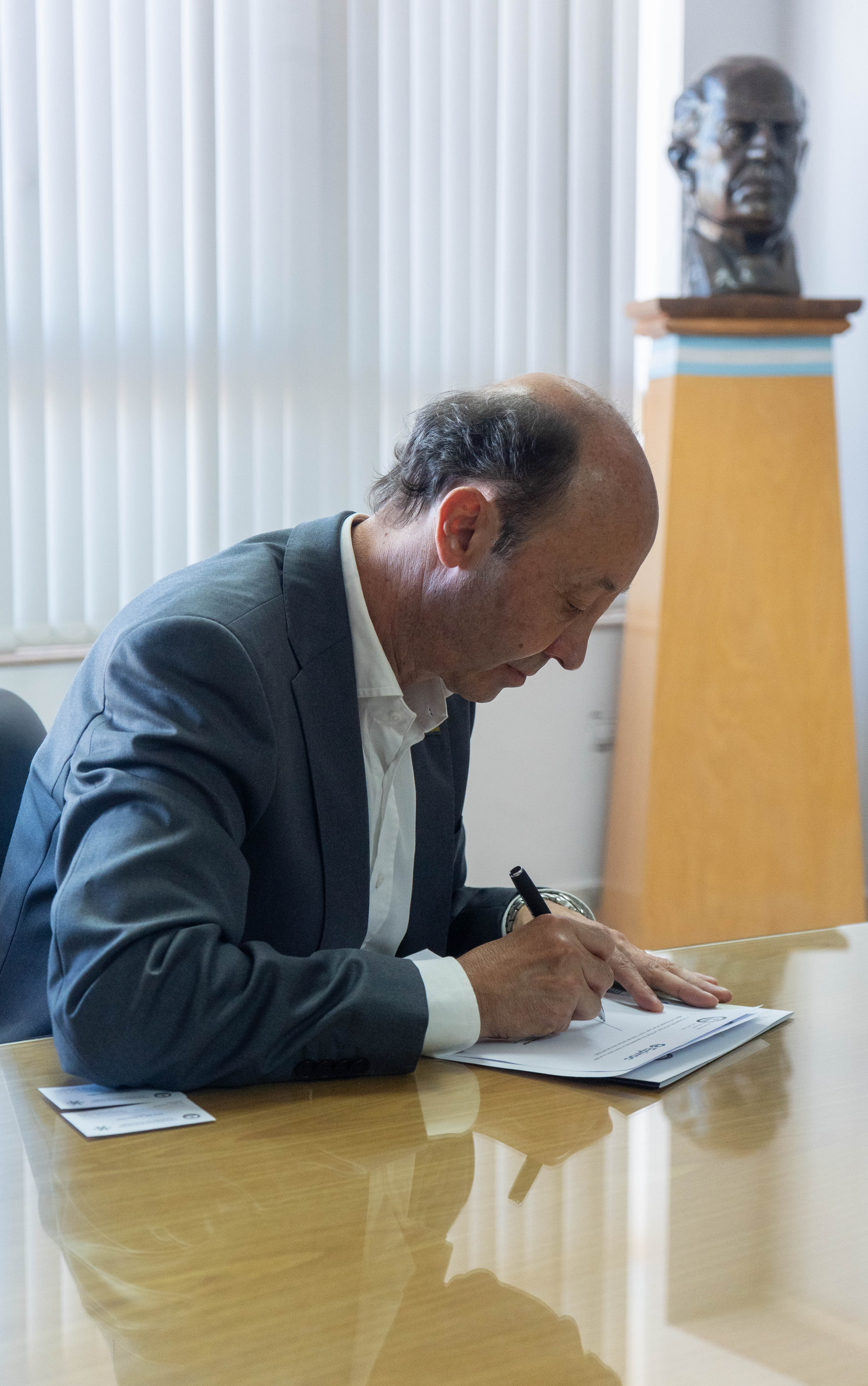 La Facultad de Ingeniería participó en la firma del Convenio de Cooperación entre la UNSJ y Epiroc Argentina