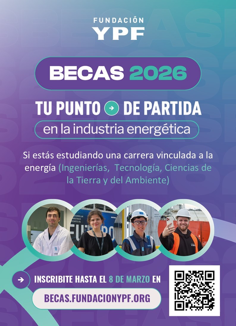 Programa de Becas Fundación YPF: convocatoria abierta  