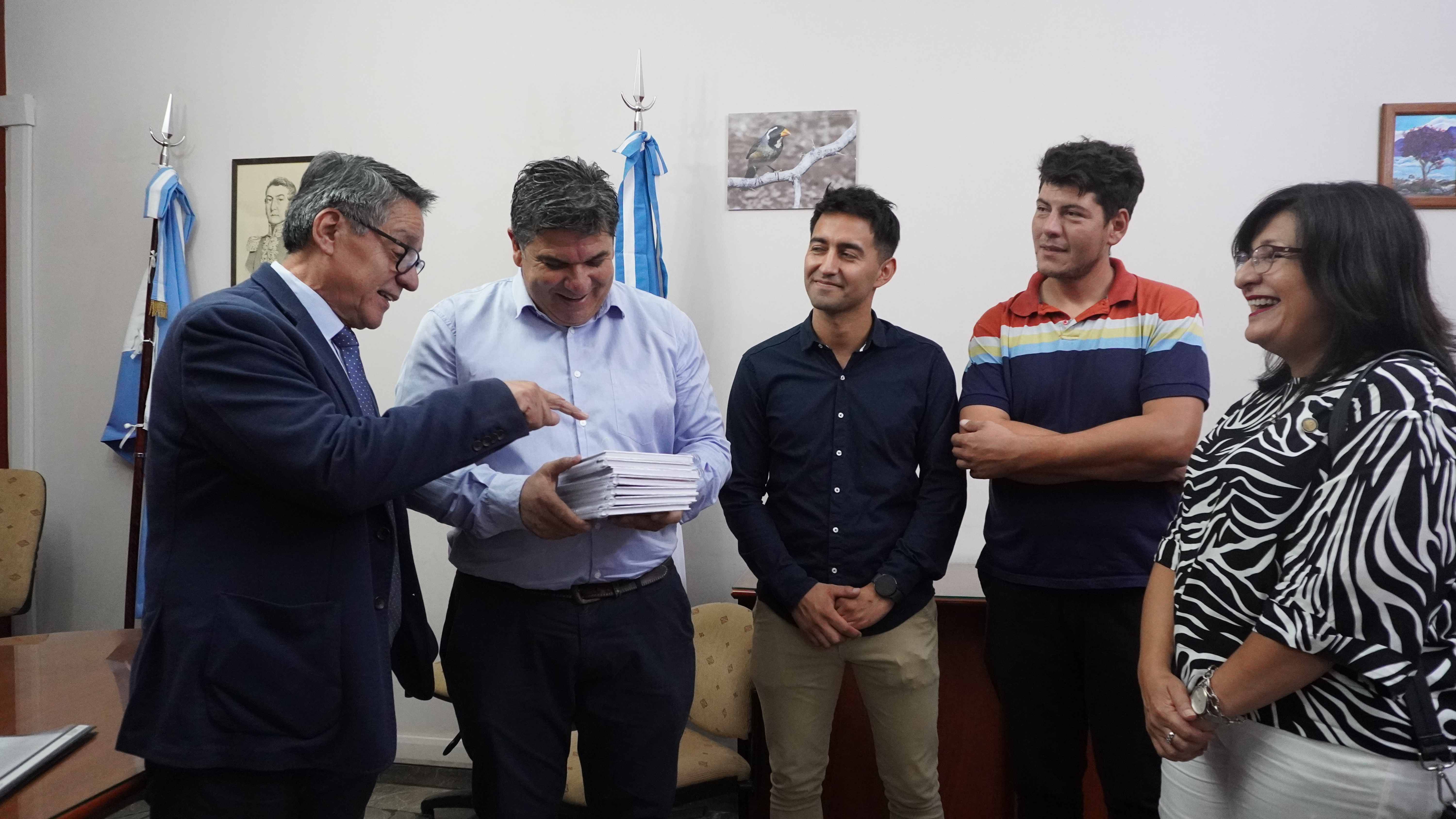 La FI y la UNSJ junto al municipio de Sarmiento crearán Aulas Híbridas para los habitantes del Departamento 