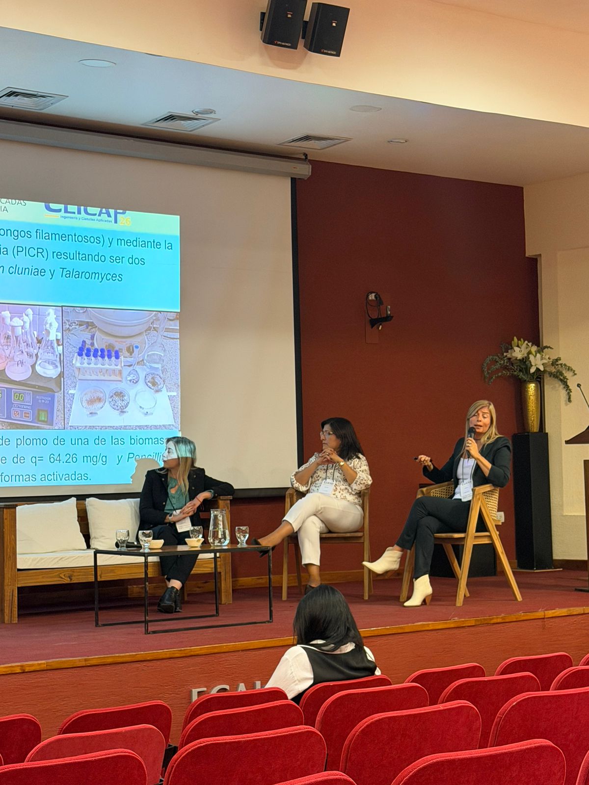 La Decana e investigadores representaron a la FI en las Jornadas de Innovación Tecnológica Aplicada a la Minería en Mendoza