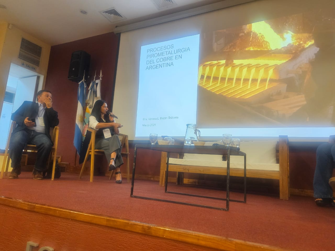 La Decana e investigadores representaron a la FI en las Jornadas de Innovación Tecnológica Aplicada a la Minería en Mendoza