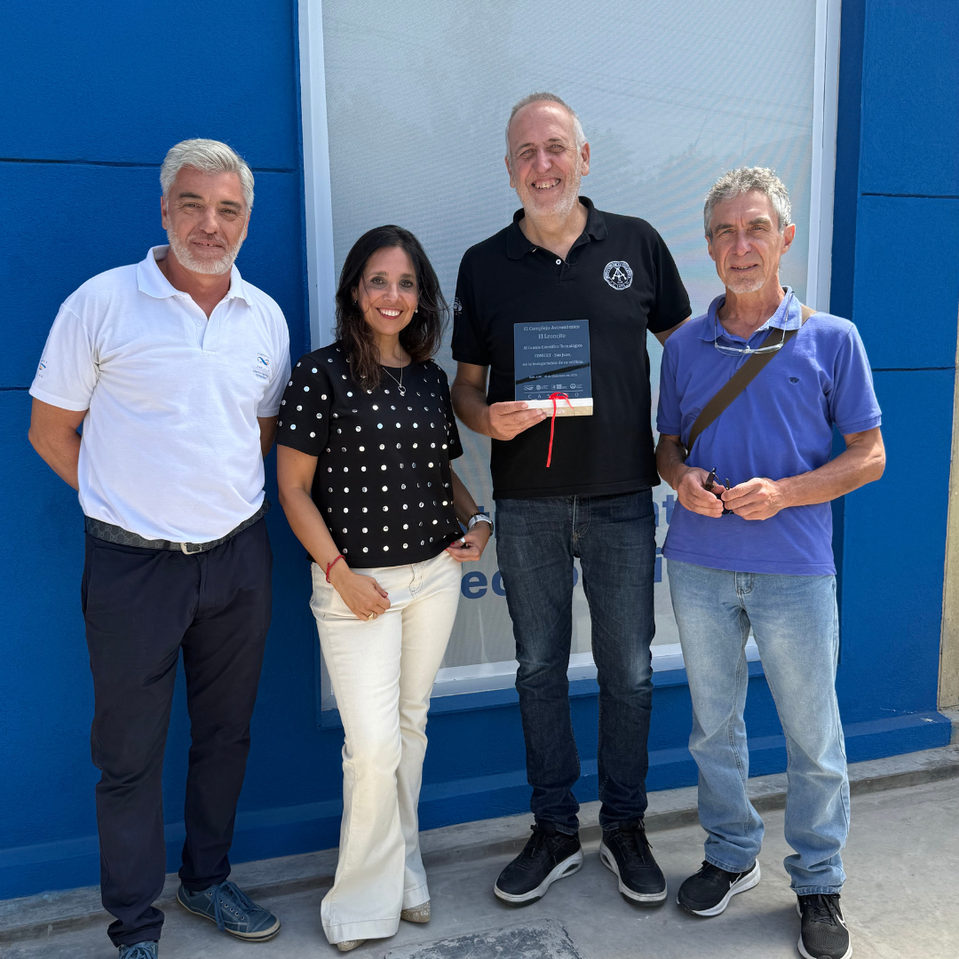 Autoridades de la Facultad de Ingeniería visitaron las nuevas oficinas del CCT CONICET San Juan