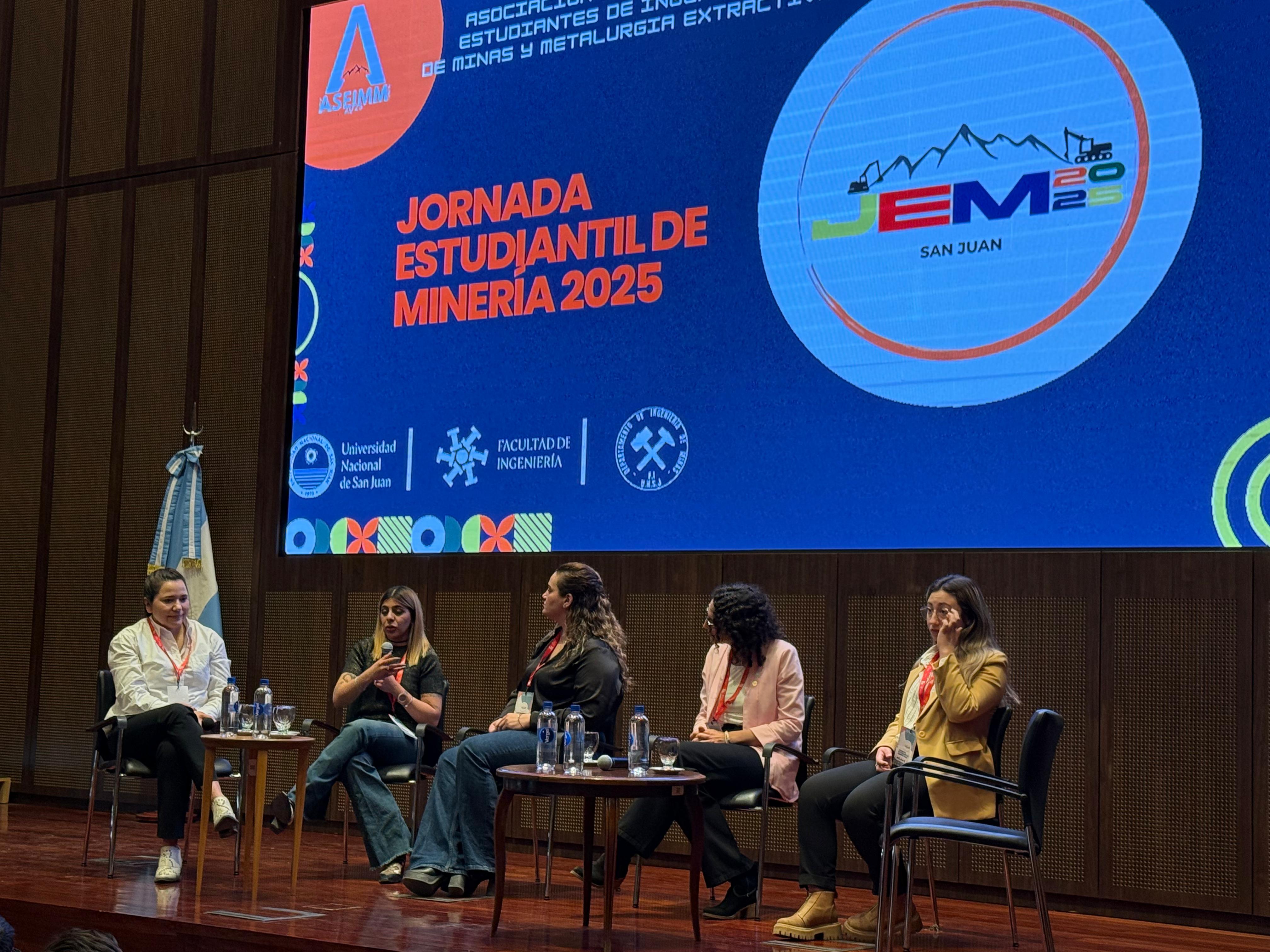 Comenzó la Primera Jornada Estudiantil de Minería - San Juan