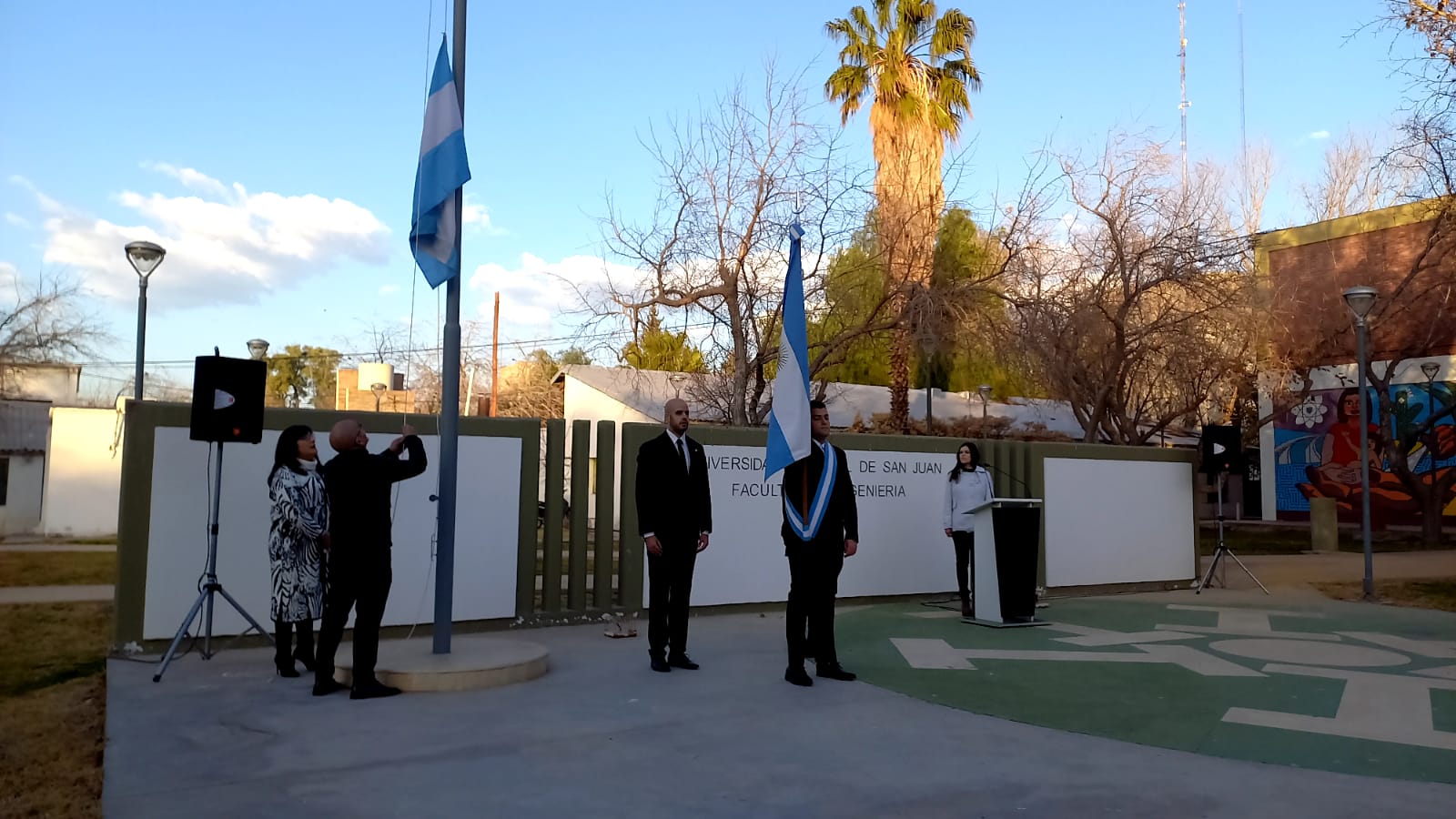 Acto por el Día de la Independencia