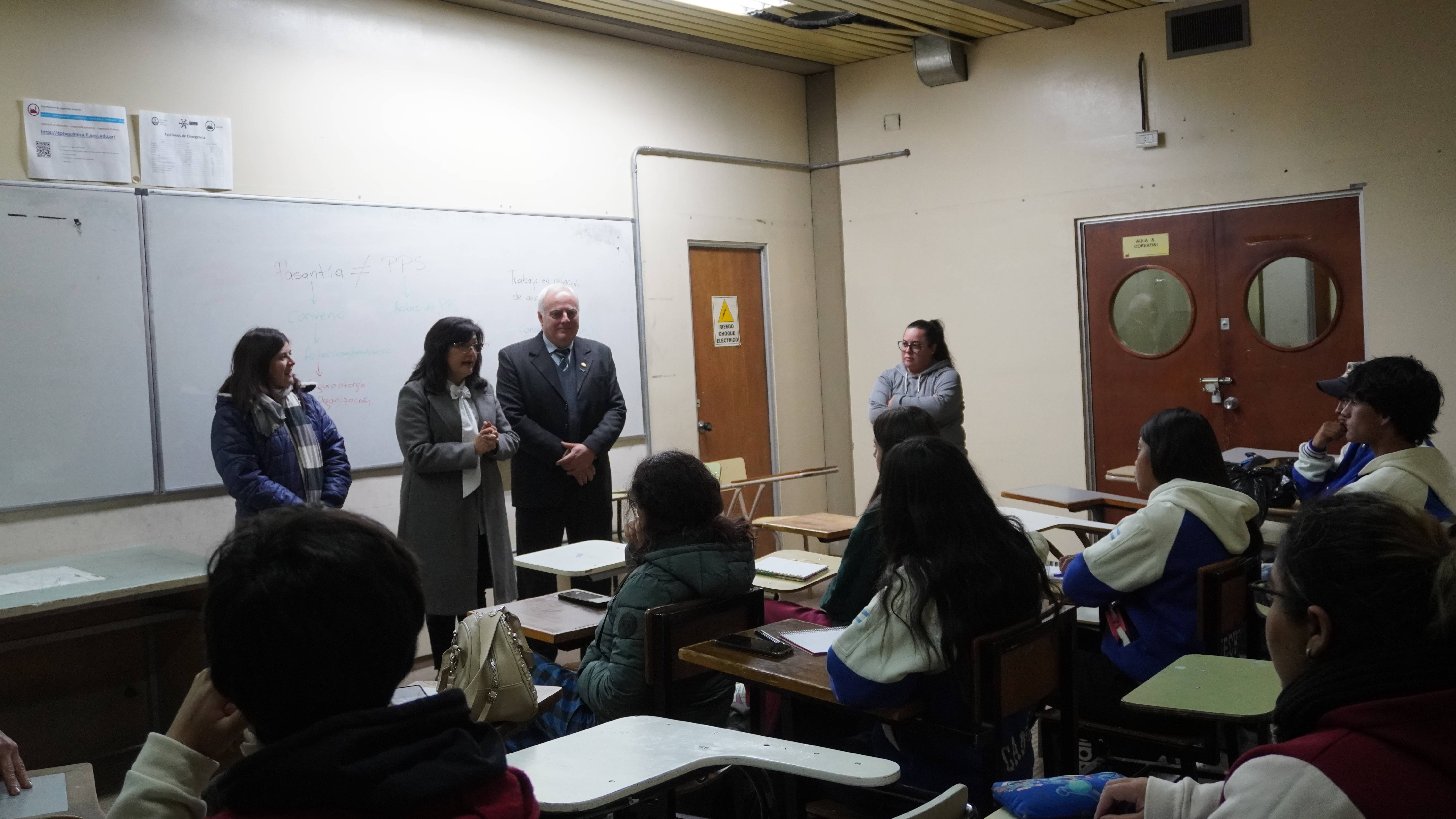 Estudiantes de Valle Fértil realizan prácticas profesionalizantes en la FI