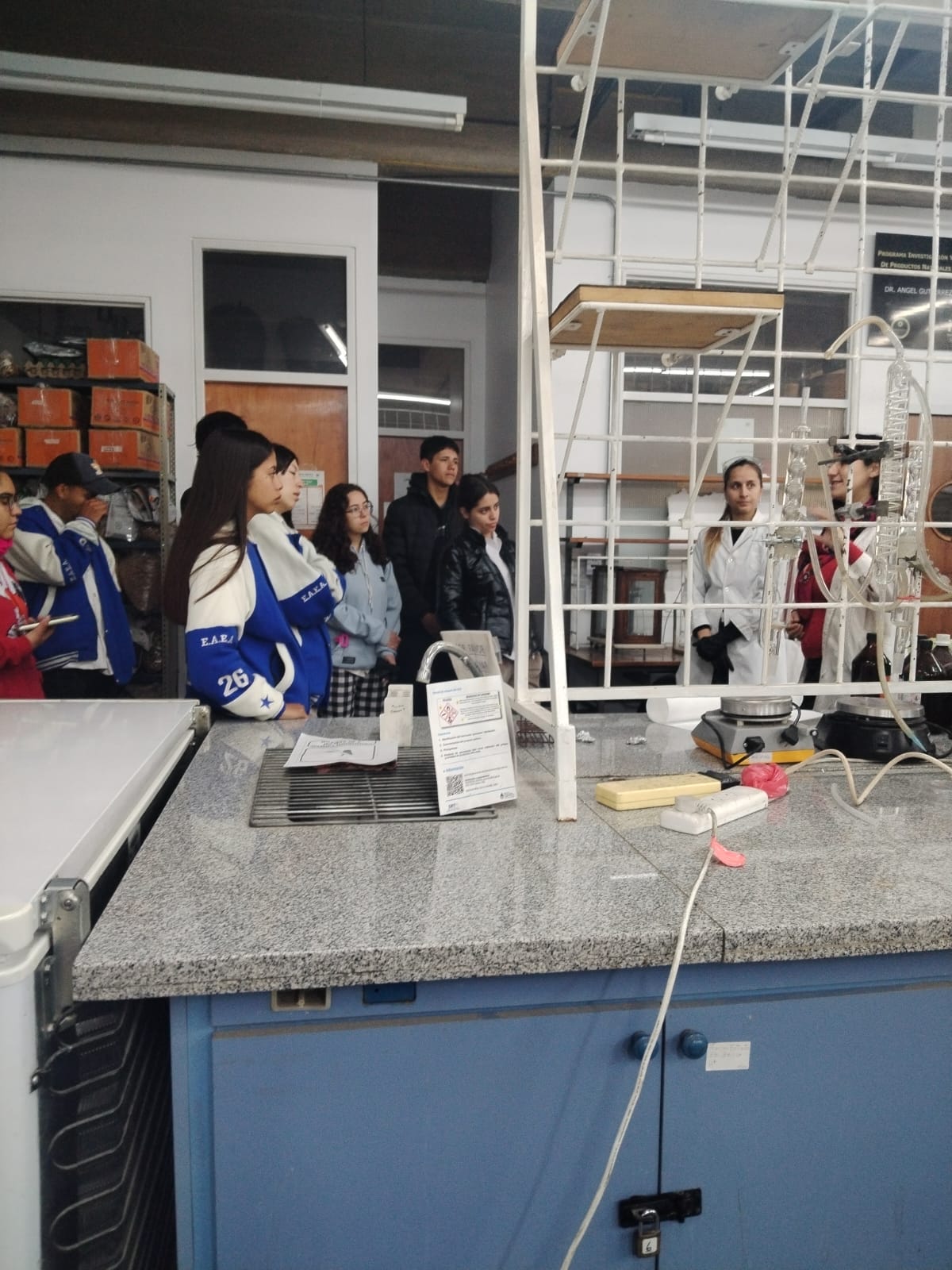 Estudiantes de Valle Fértil realizan prácticas profesionalizantes en la FI
