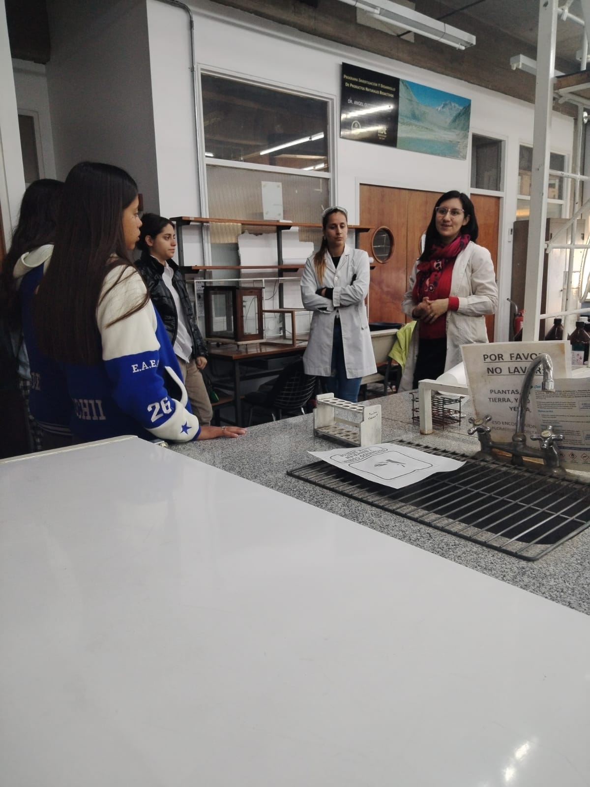 Estudiantes de Valle Fértil realizan prácticas profesionalizantes en la FI